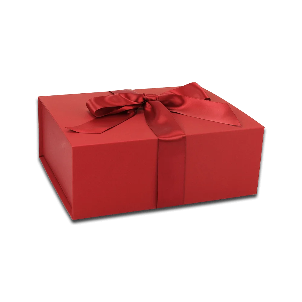 Rigid Gift Boxes With A Ribbon